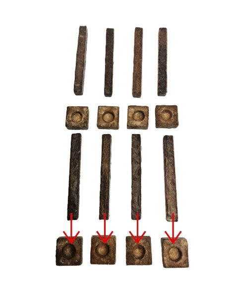 dauerdocht aus holzfaser für wachsfresser kerzenfresser kerzenschmelzer schmelzlicht outdoorfeuer beton fresser kerzen feuerschalen tischfeuer kerzenreste