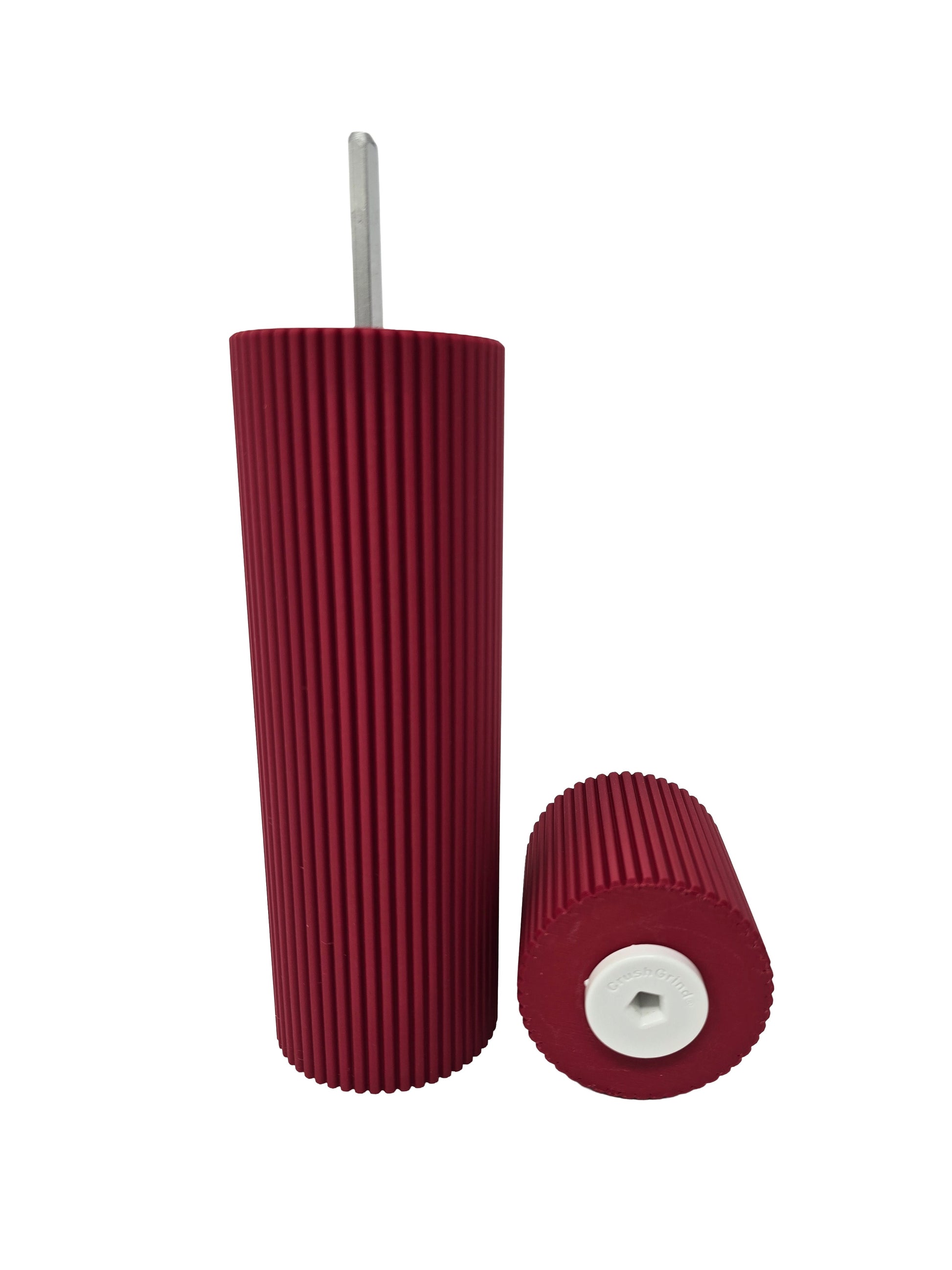 pfeffermühle modern gewürzmühle keramik salzmühle manuell pfeffermühle design küchenaccessoire modern pfeffermühle Chelsea Rot 3d gedruckt gewürzmühle handgefertigte pfeffermühle minimalistische küche geschenkidee küche